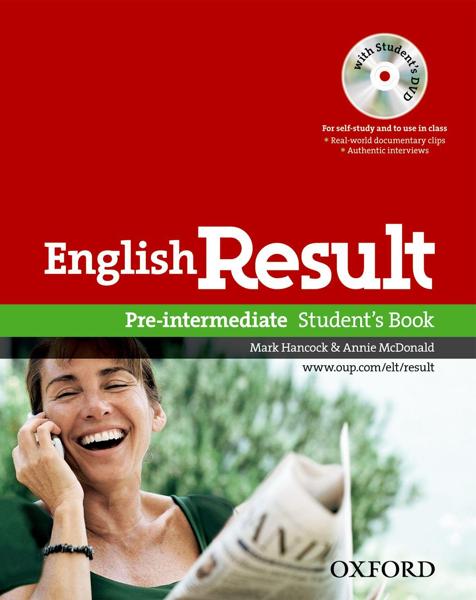ENGLISH RESULT PRE-INTERMEDIATE STUDENT'S BOOK (+DVD)