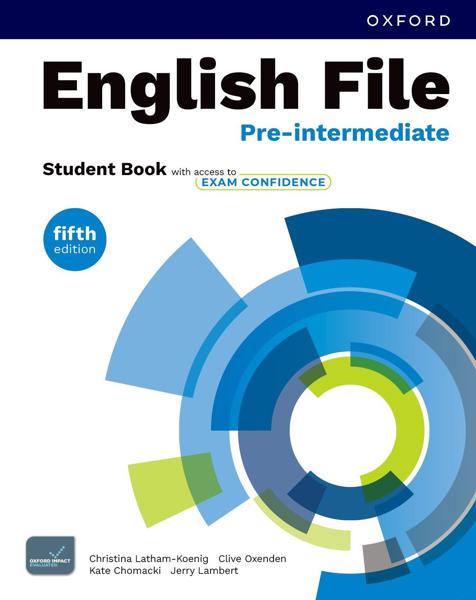 ENGLISH FILE 5TH EDITION PRE-INTERMEDIATE STUDENT'S BOOK WITH EXAM CONFIDENCE