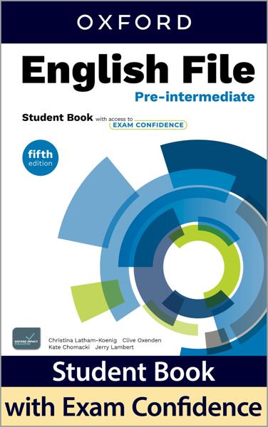 ENGLISH FILE 5TH EDITION PRE-INTERMEDIATE STUDENT'S BOOK (+EXAM CONFIDENCE)