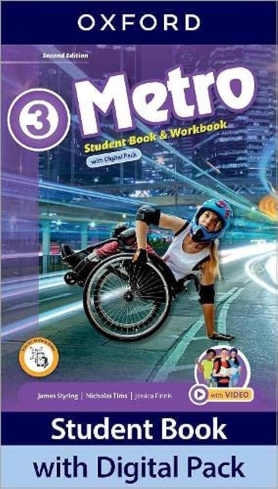 METRO 3 2ND STUDENT'S BOOK & WORKBOOK (+DIGITAL PRACTICE)