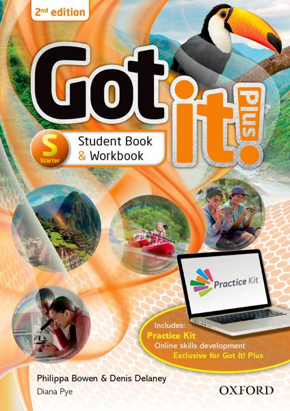 GOT IT PLUS STARTER 2ND ED STUDENT;S BOOK & WORKBOOK