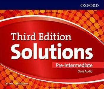 SOLUTIONS 3RD EDITION PRE-INTERMEDIATE CLASS AUDIO CDS
