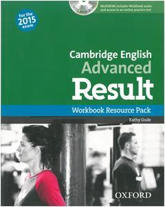 RESULT CAMBRIDGE ADVANCED CAE WORKBOOK WITHOUT KEY (+CD) REVISED 2015