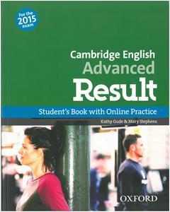 RESULT CAMBRIDGE ADVANCED CAE STUDENT'S BOOK (+ONLINE PRACTICE TESTS) REVISED 2015