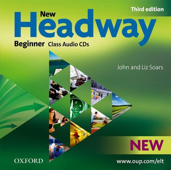 NEW HEADWAY 3RD EDITION BEGINNER CLASS CDs(2)