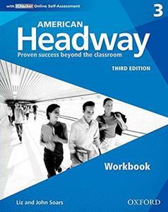 AMERICAN HEADWAY 3 3RD EDITION WORKBOOK WITH ICHECKER