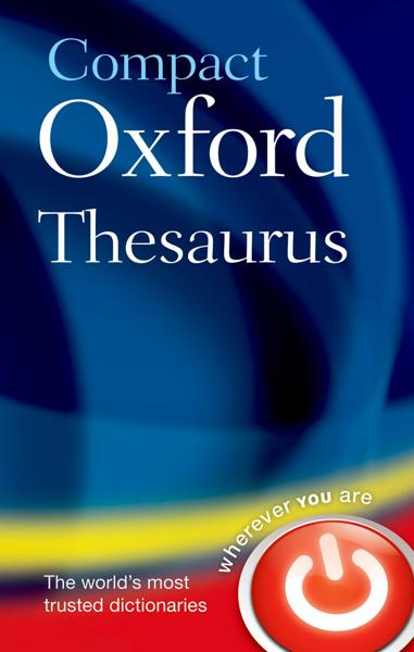 COMPACT OXFORD THESAURUS REVISED THIRD EDITION