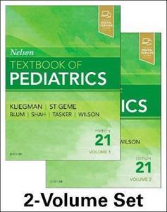 NELSON TEXTBOOK OF PEDIATRICS, 2-VOLUME SET