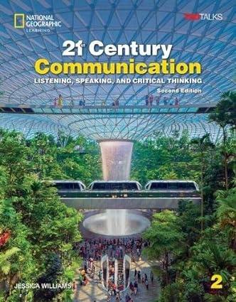 21 CENTURY COMMUNICATION LEVEL 2 2ND EDITION (LISTENING, SPEAKING AND CRITICAL THINKING)