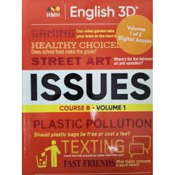 ENGLISH 3D COURSE B VOLUME 1 ISSUES BOOK