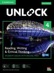 UNLOCK 4 READING, WRITING & CRITICAL THINKING STUDENT'S BOOK (+DIGITAL PACK) 2ND EDITION