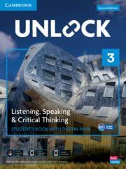 UNLOCK 3 LISTENING, SPEAKING & CRITICAL THINKING STUDENT'S BOOK (+DIGITAL PACK) 2ND EDITION