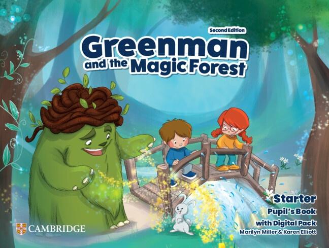 GREENMAN AND THE MAGIC FOREST STARTER STUDENT'S BOOK (+DIGITAL PACK) 2ND EDITION