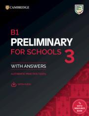 PET PRELIMINARY FOR SCHOOLS 3 STUDENT'S BOOK WITH ANSWERS (+AUDIO +RESOURCE BANK)