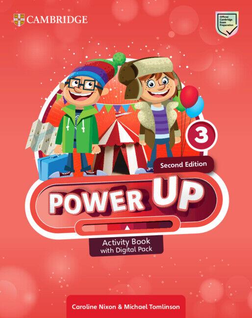 POWER UP 3 ACTIVITY BOOK (+ DIGITAL PACK) 2ND EDITION