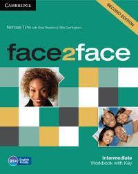 FACE2FACE 2ND EDITION INTERMEDIATE WORKBOOK WITH KEY