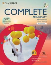 COMPLETE PET STUDENT'S PACK (STUDENT'S BOOK+ONLINE+WORKBOOK+AUDIO) REVISED 2020