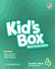 KID'S BOX NEW GENERATION LEVEL 4 TEACHER'S BOOK (+DIGITAL PACK)
