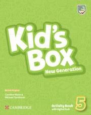 KID'S BOX NEW GENERATION LEVEL 5 WORKBOOK (+DIGITAL PACK)