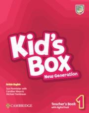KID'S BOX NEW GENERATION LEVEL 1 TEACHER'S KBOOK (+DIGITAL PACK)