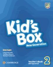 KID'S BOX NEW GENERATION LEVEL 2 TEACHER'S KBOOK (+DIGITAL PACK)