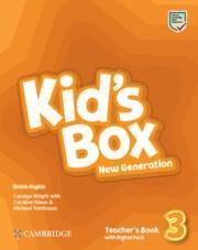 KID'S BOX NEW GENERATION LEVEL 3 TEACHER'S KBOOK (+DIGITAL PACK)