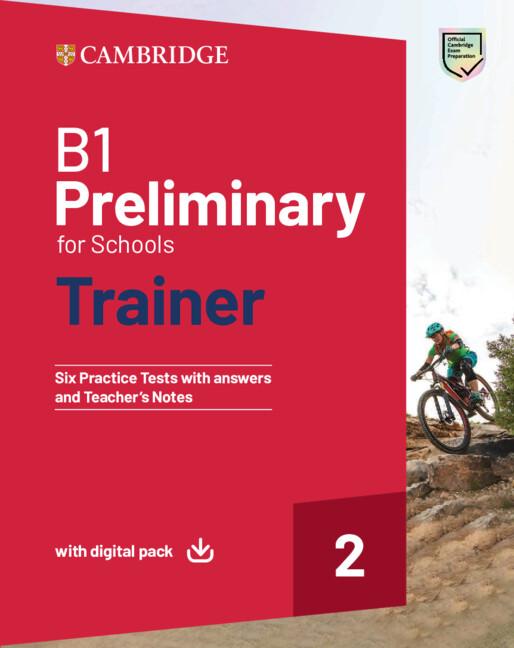 PET PRELIMINARY FOR SCHOOLS B1 TRAINER 2 WITH ANSWERS (+AUDIO +EBOOK) 2024