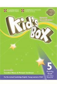 KID'S BOX 5 UPDATED 2ND EDITION WORKBOOK (+ONLINE) 2017
