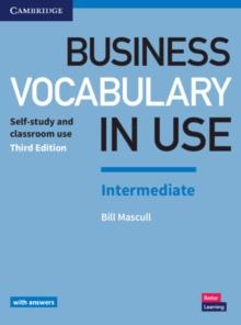 BUSINESS VOCABULARY IN USE INTERMEDIATE WITH ANSWERS 3rd EDITION