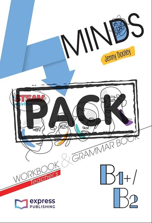 4MINDS B1+/B2 TCHR'S WORKBOOK & GRAMMAR (+DIGIBOOK)