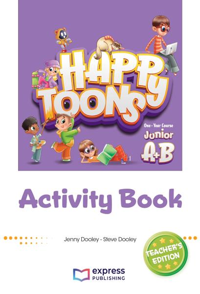 HAPPYTOONS JUNIOR A AND B TEACHER'S WORKBOOK (+DIGIBOOK APP )