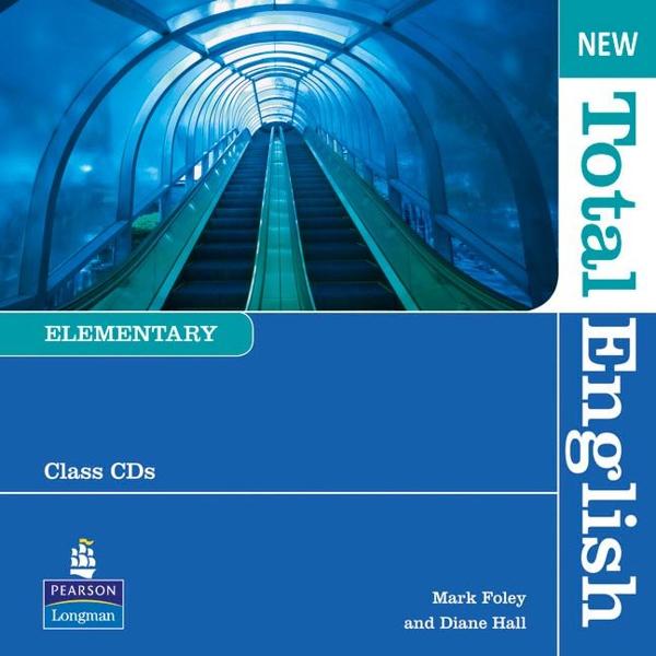 NEW TOTAL ENGLISH ELEMENTARY CLASS CDs (2)