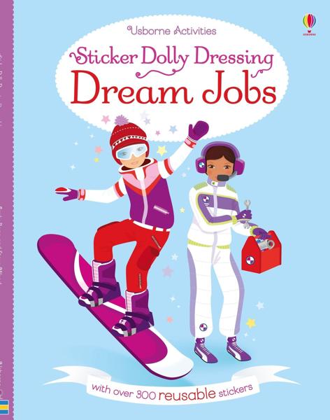 STICKER DOLLY DRESSING DREAM JOBS