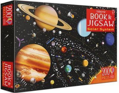 USBORNE BOOK AND JIGSAW THE SOLAR SYSTEM