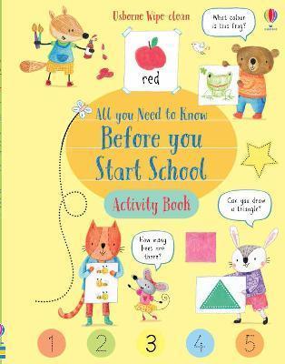 WIPE-CLEAN ALL YOU NEED TO KNOW BEFORE YOU START SCHOOL ACTIVITY BOOK