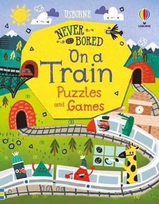 NEVER GET BORED ON A TRAIN PUZZLES & GAMES