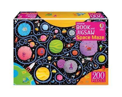 BOOK AND JIGSAW SPACE MAZE