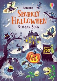 SPARKLY HALLOWEEN STICKER BOOK : A HALLOWEEN BOOK FOR KIDS