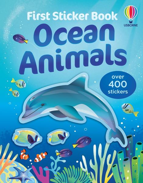 FIRST STICKER BOOK OCEAN ANIMALS