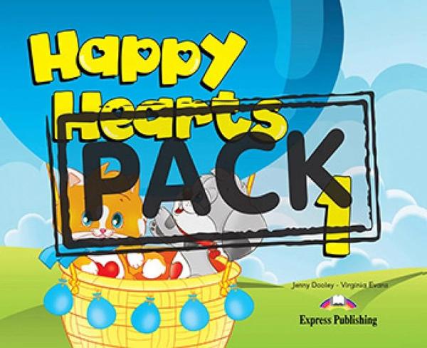 HAPPY HEARTS 1 STUDENT'S BOOK (+PRESS OUT & EXTRA OPTIONAL UNITS +STICKERS)