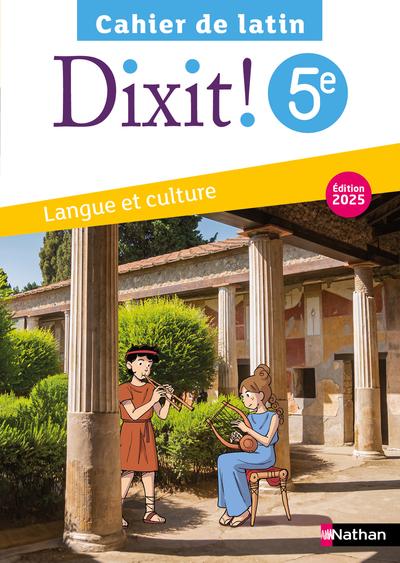 DIXIT - CAHIER D'ACTIVITÉS - 5E - 2025