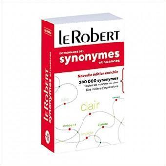 LE ROBERT DES SYNONYMES ET NUANCES POCHE 2021