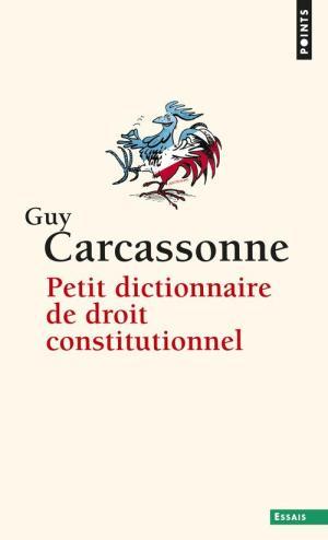 PETIT DICTIONNAIRE DE DROIT CONSTITUTIONNEL