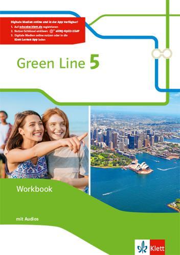 GREEN LINE 5 WORKBOOK (+AUDIOS ZUM DOWNLOAD KLASSE 9)