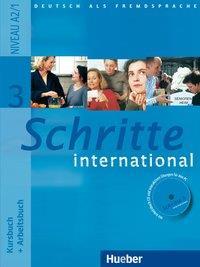 SCHRITTE 3 INTERNATIONAL KURSBUCH+ ARBEITSBUCH + CD