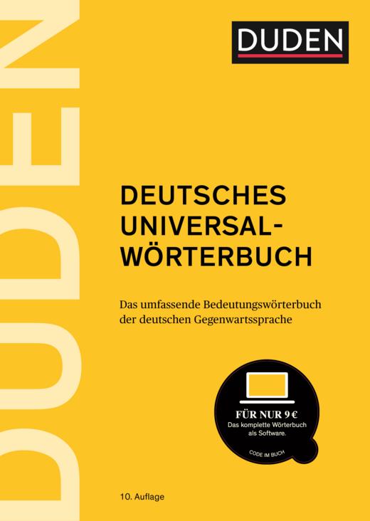 DUDEN DEUTSCHES UNIVERSAL WORTERBUCH 10th ED
