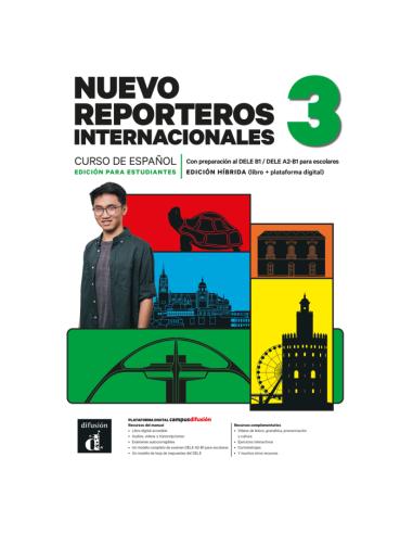 NUEVO REPORTEROS INTERNACIONALES 3 ALUMNO (EDITION HIBRIDA)