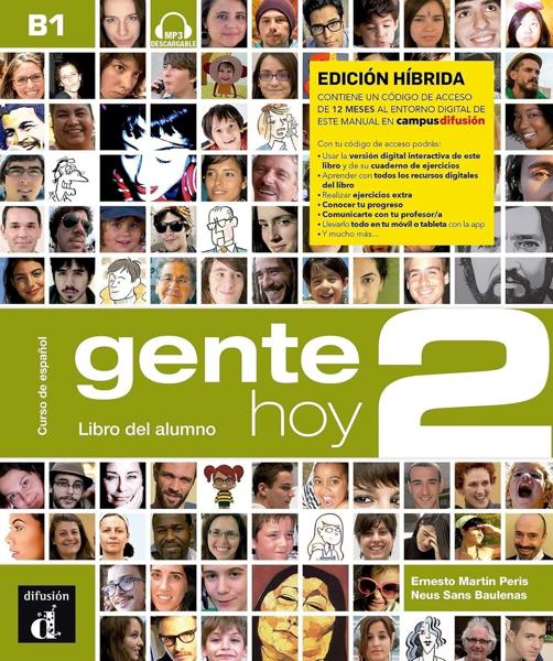 GENTE HOY 2 - EDICION HIBRIDA - LIBRO DEL ALUMNO + MP3