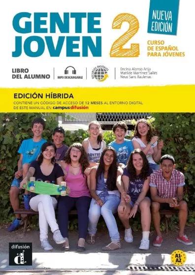 * GENTE JOVEN 2 NUEVO LIBRO DEL ALUMNO (EDITION HIBRIDA)