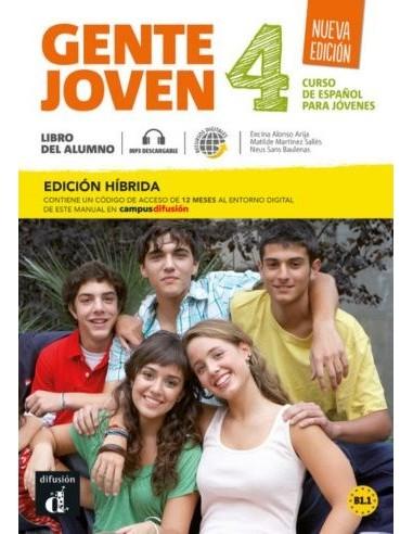 GENTE JOVEN 4 NUEVO ALUMNO (EDITION HIBRIDA)